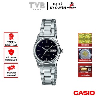 Đồng hồ nữ dây kim loại Casio chính hãng LTP-V006D-1B2UDF (25mm)