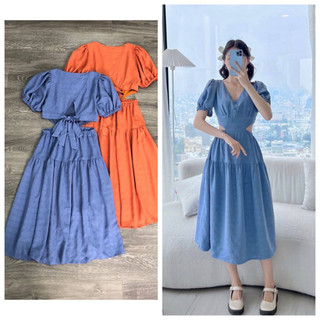 Đầm Hd cutout lưng