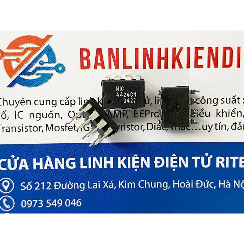 Combo 3 chiếc MIC4424CN IC Điều Khiển DIP-8