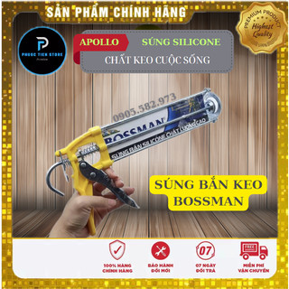 Keo Silicon Apollo A500 - Full Màu ( Trong, Trắng Sữa, Xám, Đen)