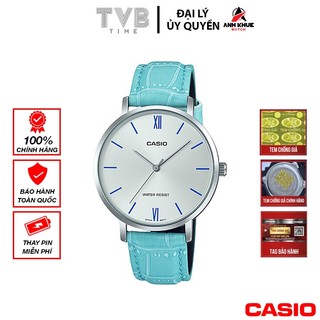 Đồng hồ nữ dây da Casio chính hãng LTP-VT01L-7B3UDF (34mm)