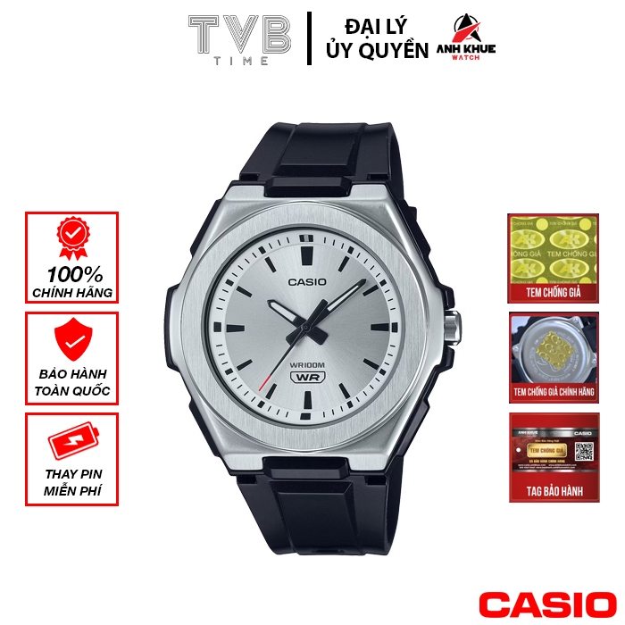 Đồng hồ nữ dây nhựa Casio chính hãng LWA-300H-7E2VDF (42mm)