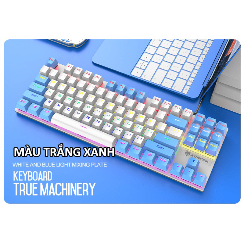 Bàn Phím Cơ 87 Nút. Bàn Phím máy tính . Bàn phím giá rẻ