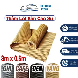 Thảm lót sàn ô tô/thảm sàn ô tô 4-5 chỗ cao su loại 1 kích thước 0.6m x 3m