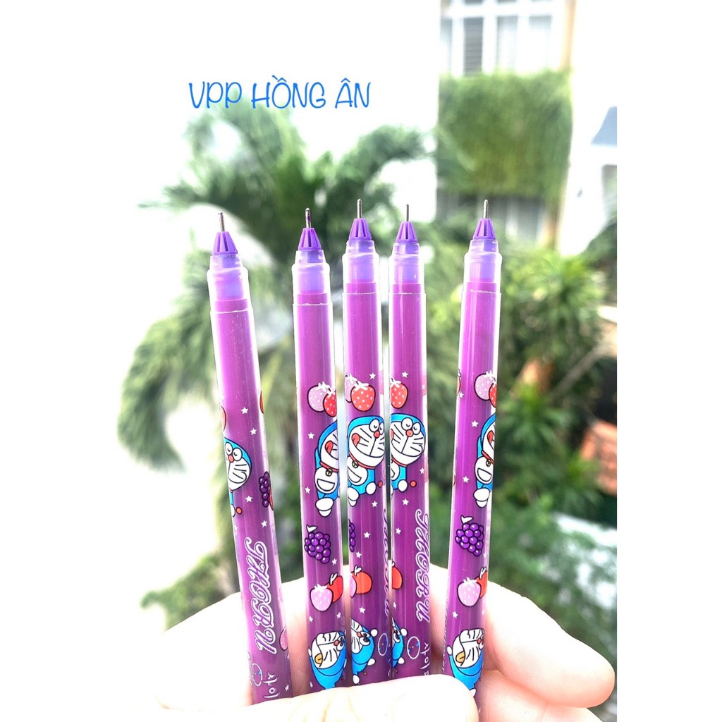 Hộp 12 Cây Bút TFORU Thơm Nho Mực Tím Ngòi 0.38mm