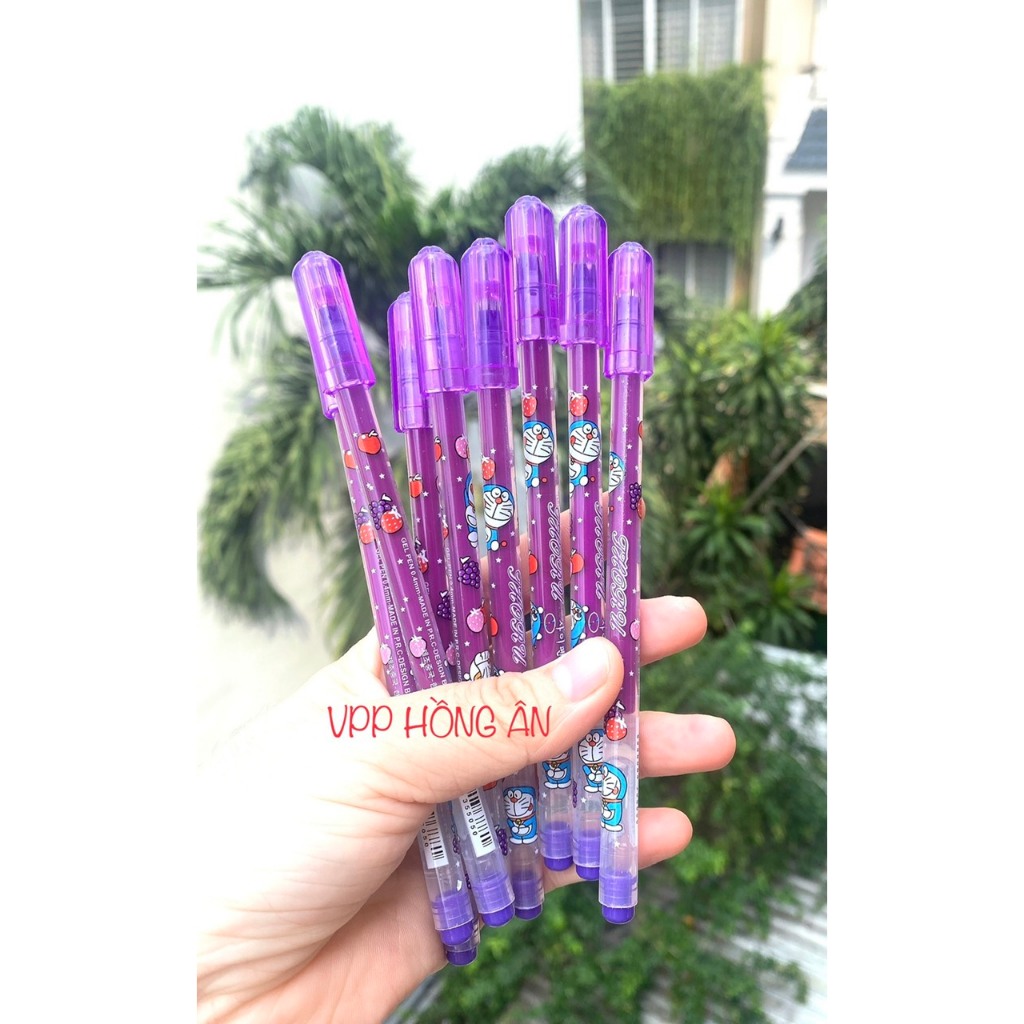 Hộp 12 Cây Bút TFORU Thơm Nho Mực Tím Ngòi 0.38mm