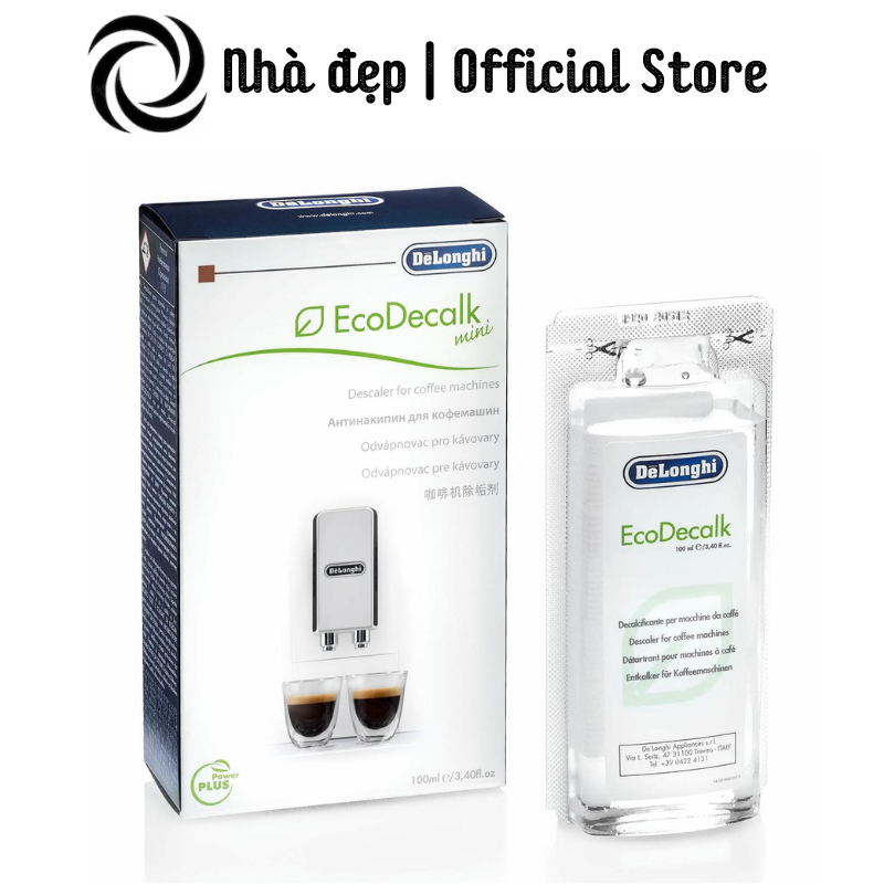 Dung Dịch Vệ Sinh / Bình Thay Thế / Lõi Lọc Nước DLS C002 Cho Máy Pha Cà Phê DeLonghi EC685, EC785, 