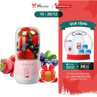 Máy Xay Sinh Tố Cầm Tay 300ML Pin Sạc Tích Điện, Máy Say Sinh Tố Mini Hàng Nhập Khẩu