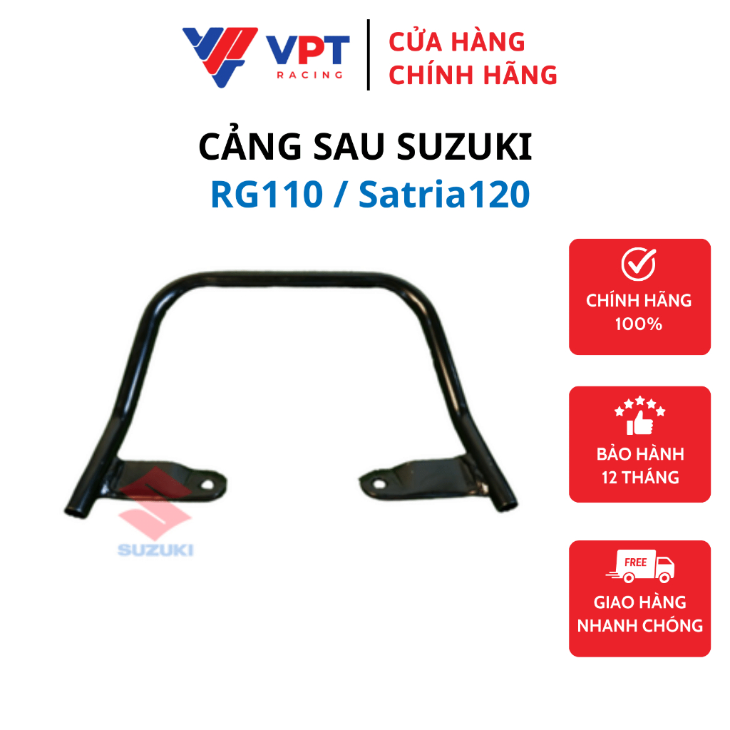 Cảng sau (tay xách) Xipo RG110 / Satria120 chính hãng Suzuki 46210-21D10L000-S