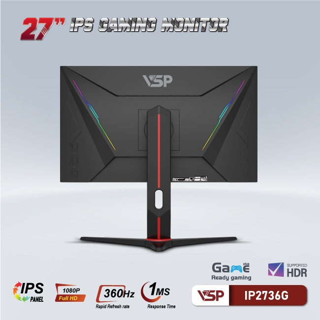 Màn Hình IPS Gaming VSP IP2736G - 360Hz - Full HD