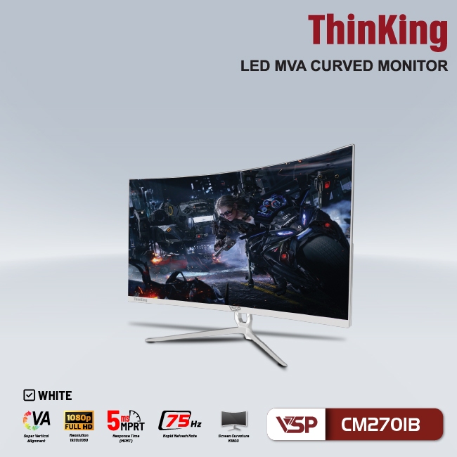 Màn Hình Cong LCD Thinking VSP 27 inch CM2701B