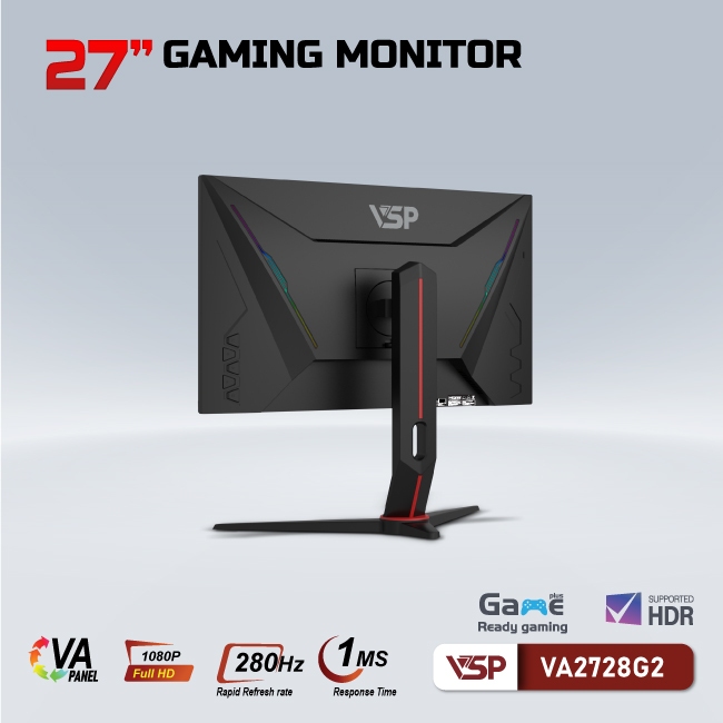 Màn Hình VSP 27inch VA2728G2 - 280hz - Full HD