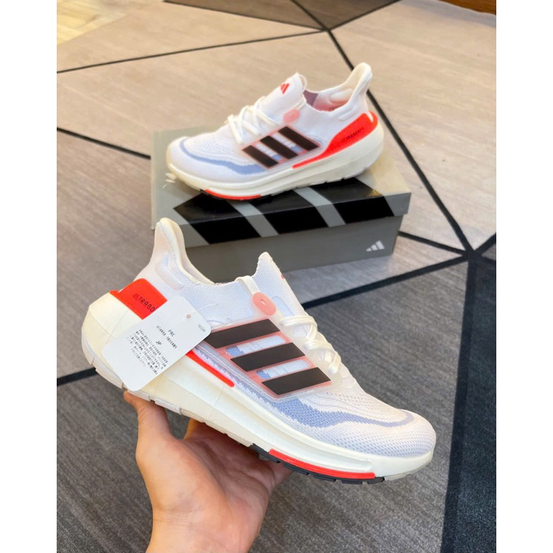 Giày sneaker ultraboost 9.0 trắng cam