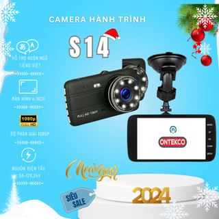 Camera hành trình ONTEKCO S14 chuẩn 4 INH, Tiếng Việt độ phân giải FULL HD 1080P chính hãng
