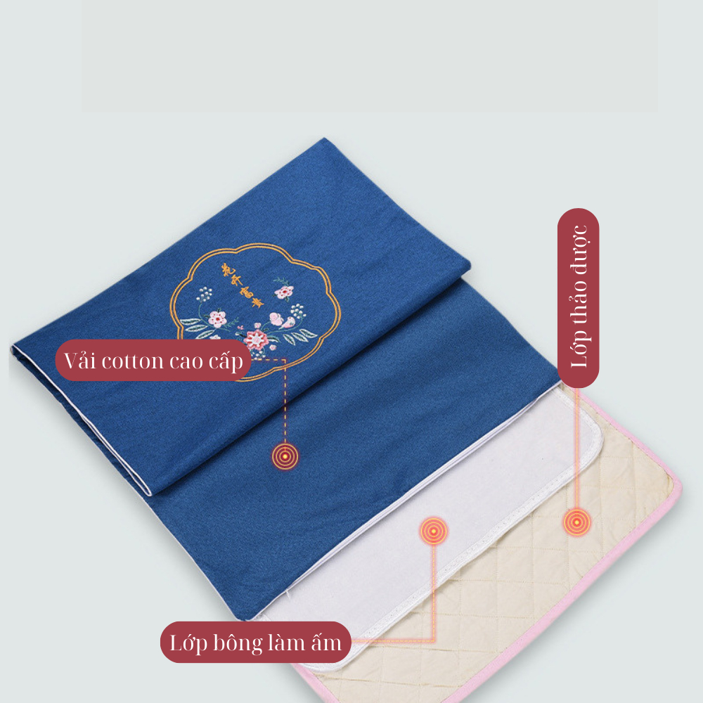 Thảm Ngải Cứu Đông Y Sưởi Nhiệt 9 Cấp - Đệm Điện Ngải Cứu Trung Quốc