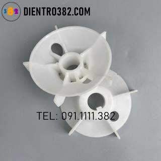 Cánh quạt động cơ, cánh quạt làm mát cho động cơ và máy bơm nước Y80-2 lỗ trục 19mm