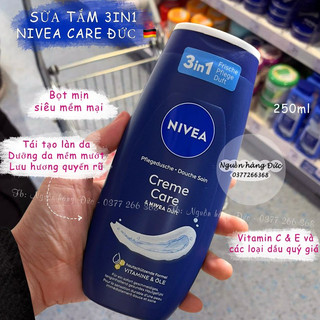 Sữa tắm Nivea soft chuẩn Đức - Nguồn hàng Đức