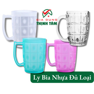 Ly nhựa mica uống bia, nước mía