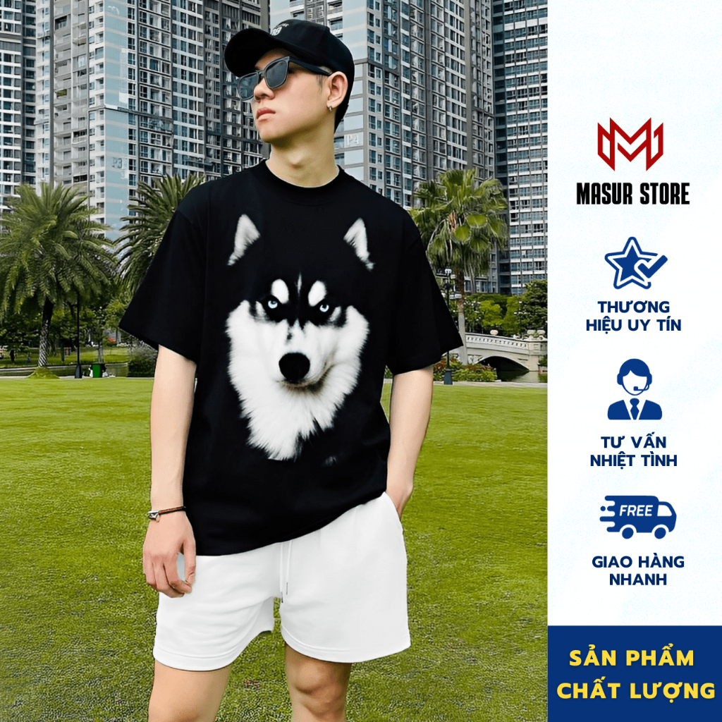 Bộ Quần Áo Nam Nữ MASUR, Bộ Đồ Thể Thao Cổ Tròn Tay Lỡ ,Chất Cotton Co Dãn, Thấm Hút Mồ Hôi - A005