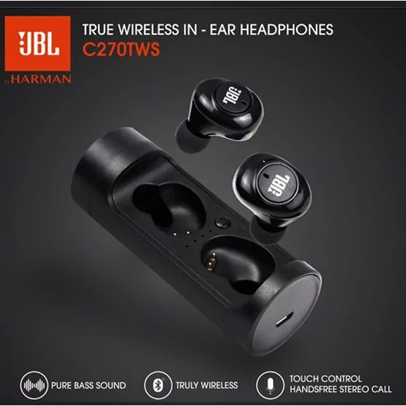 TAI NGHE BLUETOOTH JBL C270-TWS , FULL BOX
