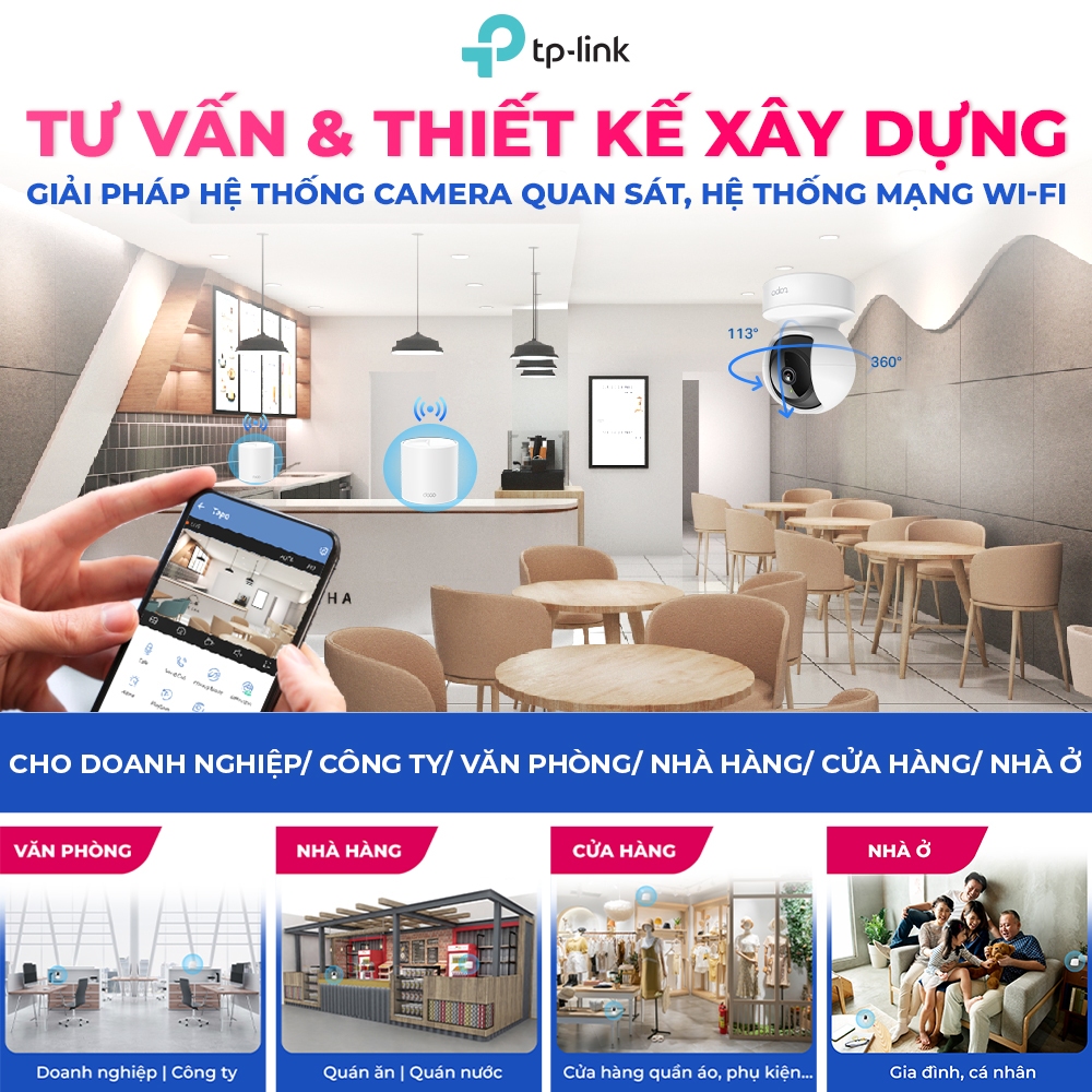 [Dịch Vụ] Gói Tư Vấn & Thiết Kế Xây Dựng Giải Pháp Hệ Thống Mạng WiFi & Camera Quan Sát