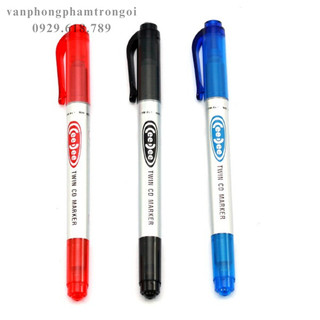 Combo 10 bút dạ kính nét nhỏ 2 đầu
