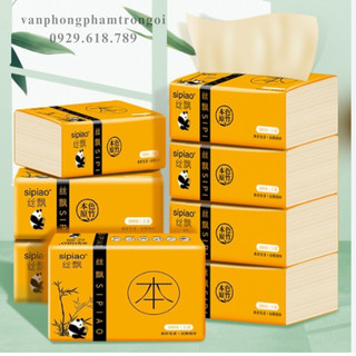 Thùng 30 gói giấy gấu trúc Sipiao 300 tờ/gói Loại 1