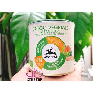 Hạt nêm hữu cơ chiết xuất rau củ Alce Nero - 120gr