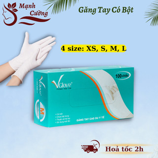 Găng Tay Y Tế Bột chuyên dùng trong y tế, spa ,thẩm mỹ viện