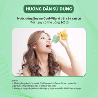 Nước Uống Enzyme Slimkeep Coolvita Giúp Thanh Lọc Cơ Thể Hỗ Trợ Giảm Cân