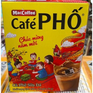 Cà phê phố maccoffee- hộp 240