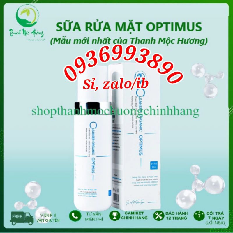 Sữa rửa mặt Thanh_Mộc_Hương chuẩn chính hãng