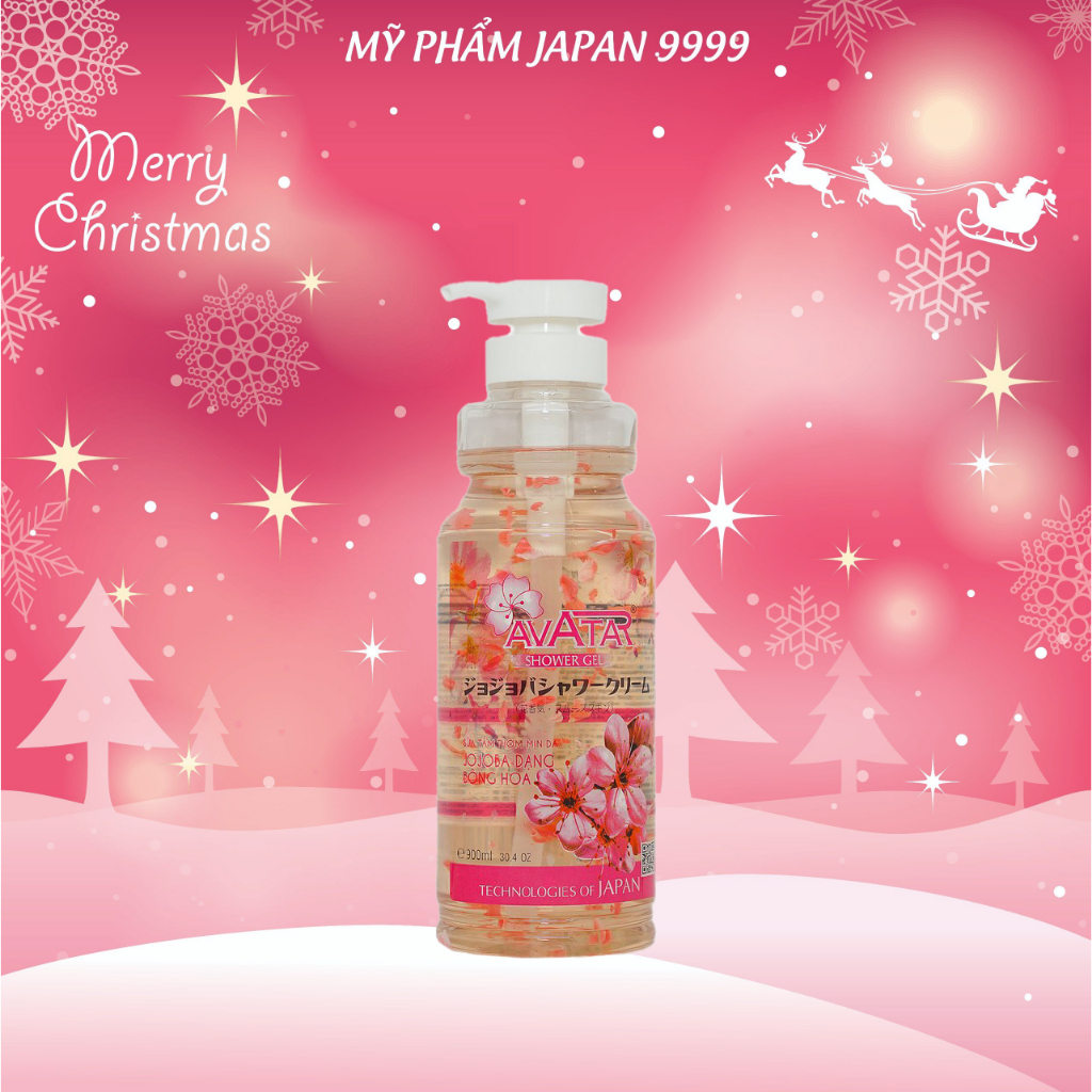 Sữa Tắm Thơm Mịn Da Bông Hoa Jojoba Avatar