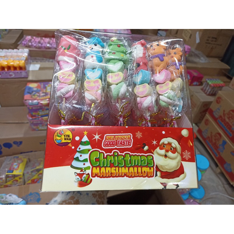 Sỉ hộp 40 xiên kẹo dẻo bông hình ngộ nghĩnh mẫu mã liên tục thay đổi