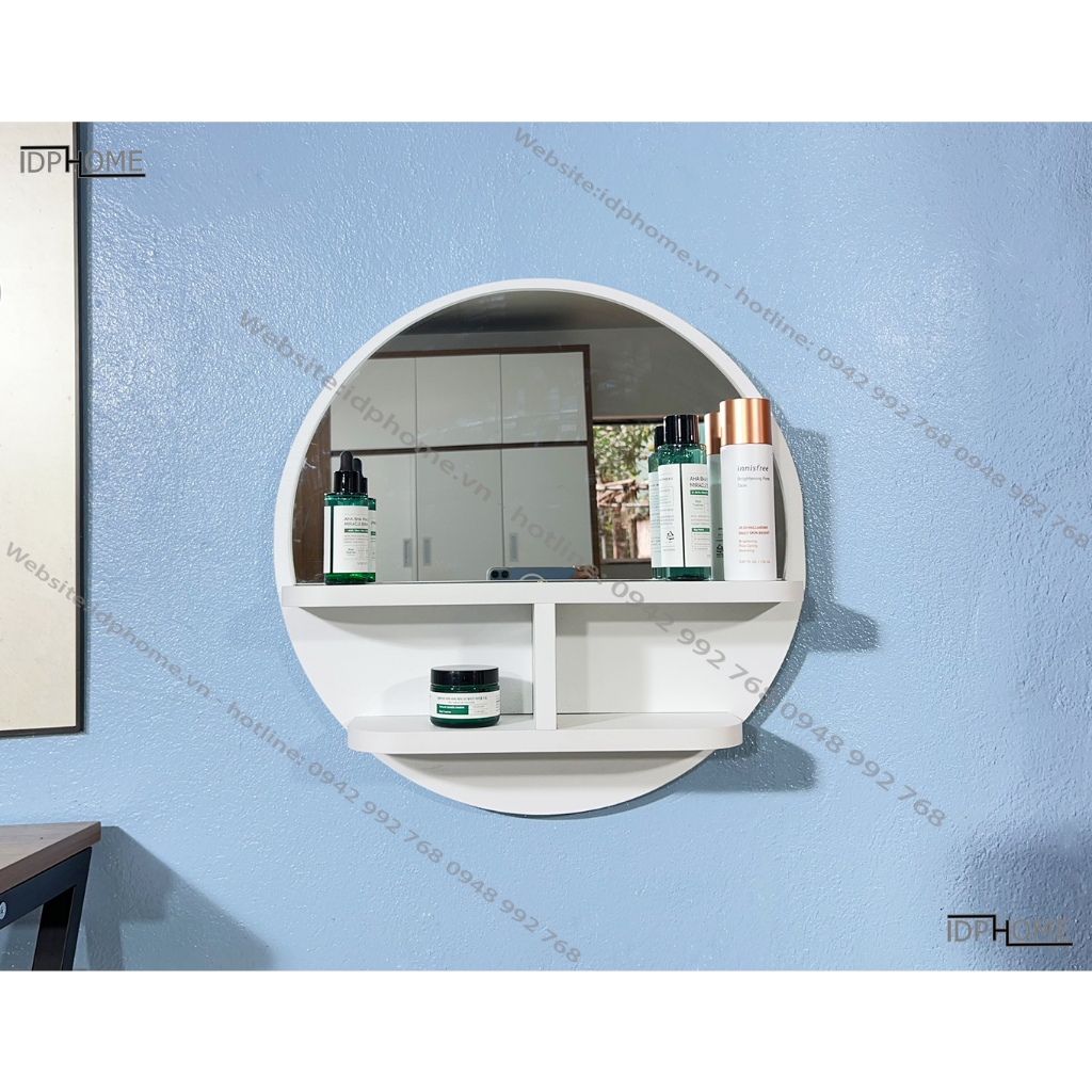 Gương treo tường, gường tròn decor SP6803