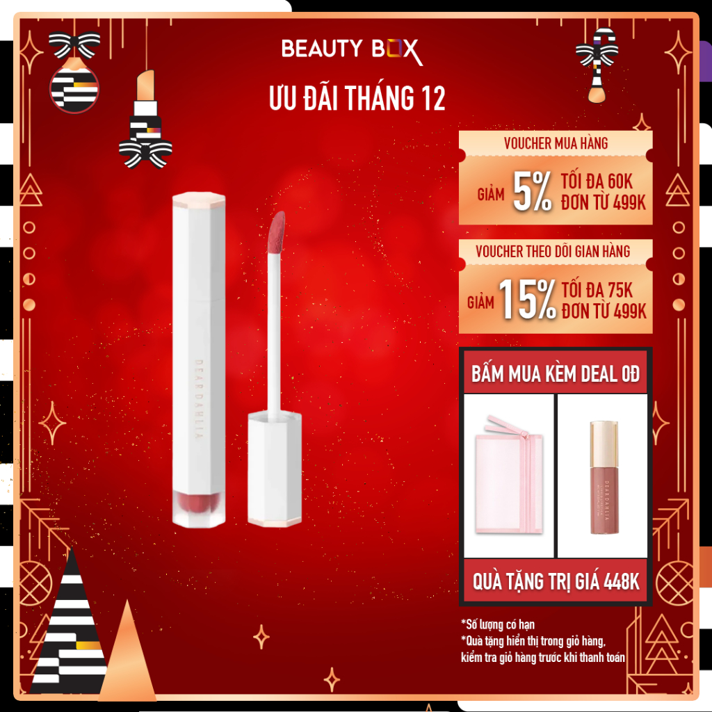Son Kem Dear Dahlia Dream Velvet Lip Cloud 4g