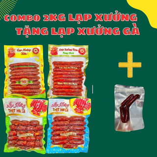 Combo 2kg lạp xưởng tặng lạp xưởng gà