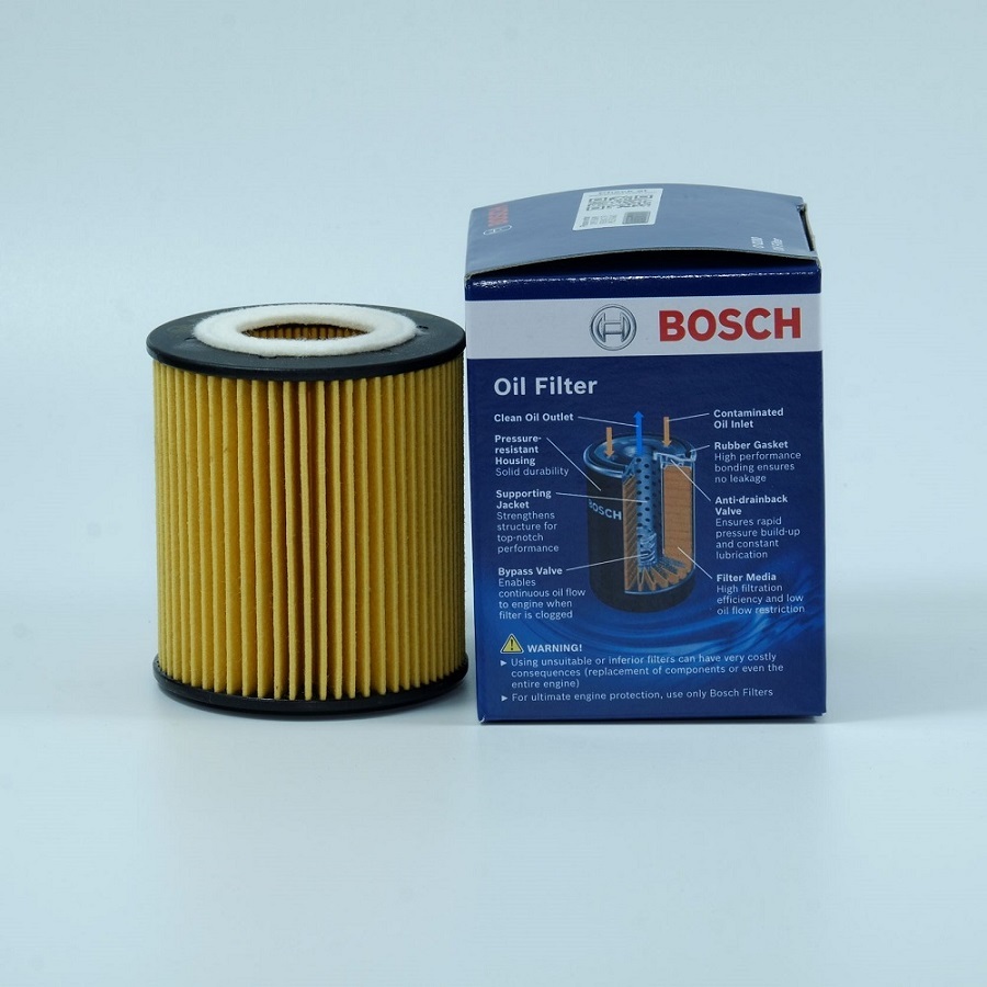 Lọc Nhớt Động Cơ - Lọc Giấy BOSCH O 0200 Cho Xe Ranger Raptor 2.0 (19 -), Ranger 2.2/3.2 (13 - 18), Everest 2.0 (22 -)..