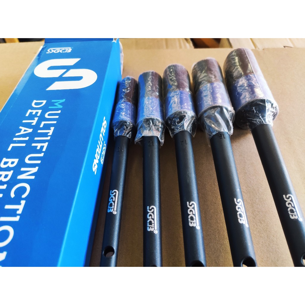 Combo 5 Cọ SGCB Vệ Sinh Xe Chuyên Nghiệp SGGD046