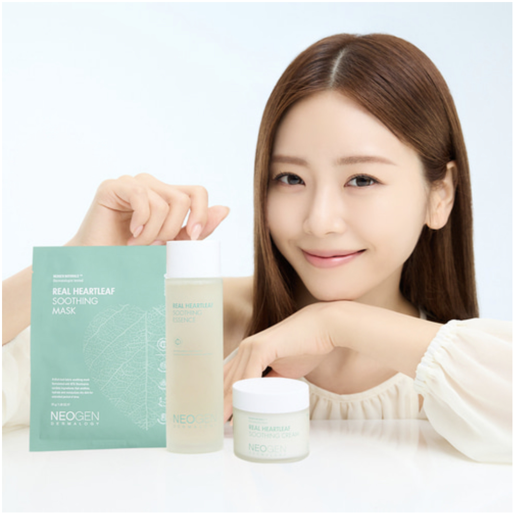 Mặt nạ Diếp Cá làm dịu da cấp tốc NEOGEN Dermalogy Real Heartleaf Soothing Mask 37g