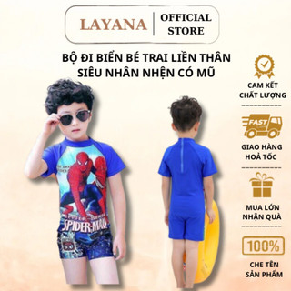 Đồ bơi bé trai LAYANA  bộ bơi bé trai hình siêu nhân_LAYANA STORE