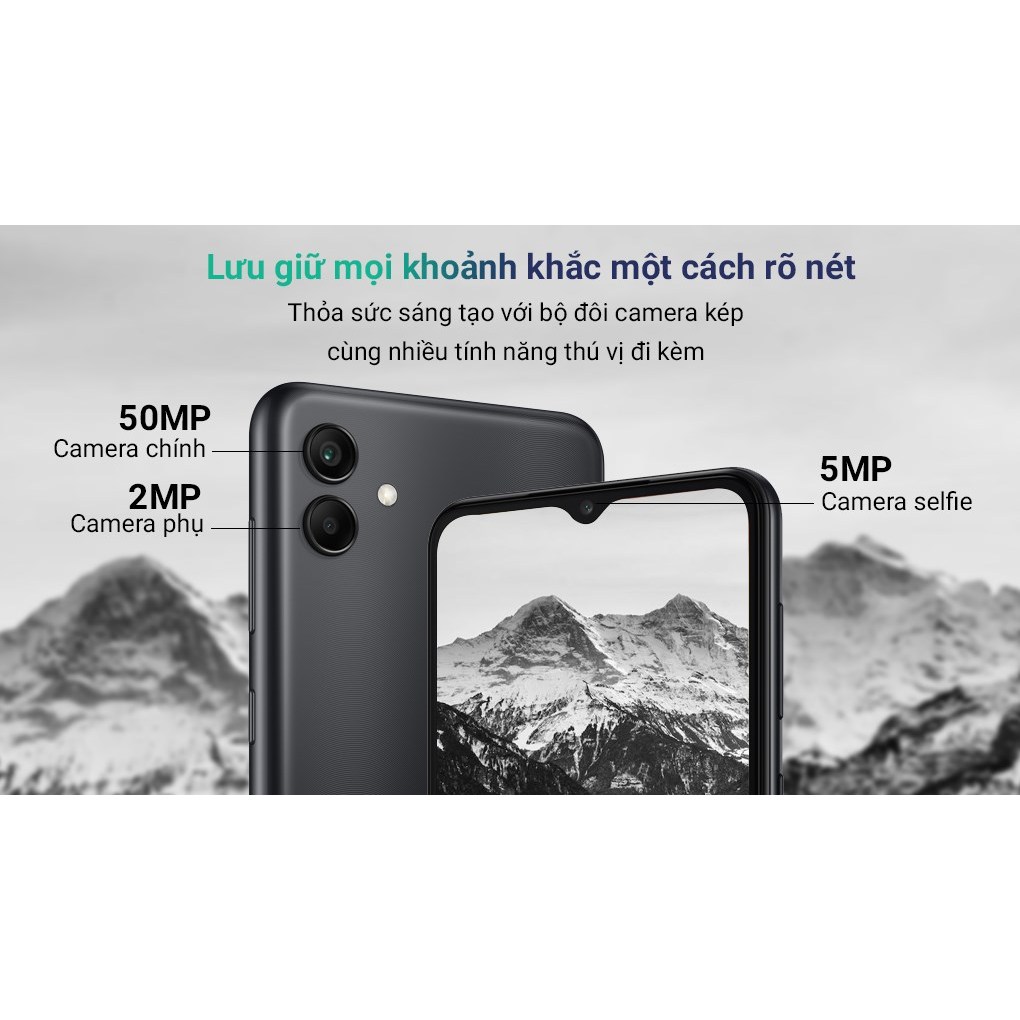 Điện thoại Samsung Galaxy A04