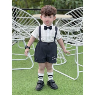 𝐒𝐞𝐭 𝐘𝐞̂́𝐦 - Set Phong Cách Hàn Cho Bé Trai BB06 (Ảnh chính chủ)