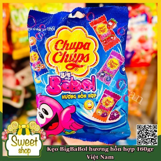🙆‍♂️❤️ Kẹo BigBaBol hương hỗn hợp 160gr - Việt Nam 🇻🇳🇻🇳