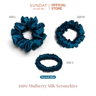 Set 3 Buộc Tóc Lụa Mulberry S, M & L SUNDAY