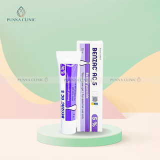 [Chính Hãng] Chấm mụn 5% Benzoyls Peroxide Benzac 15g