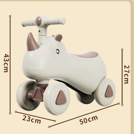 Xe chòi chân cho bé từ 1 - 3 tuổi cao cấp có đèn nhạc, xe thăng bằng