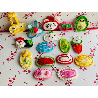 JP - Kẹp tóc handmade oval