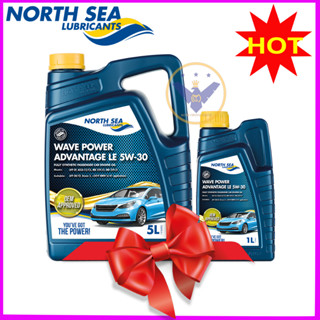 COMBO 6L nhớt dexos2 cho xe Chevrolet Colorado/Trailblazer - North Sea  Advantage LE 5W-30 nhập khẩu Hà Lan