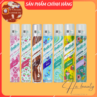  Gội Khô Batiste Dry Shampoo 50ml-200ml | Hết Ngứa Hết Bết Dính Tóc Bồng Bềnh Tức Thì 